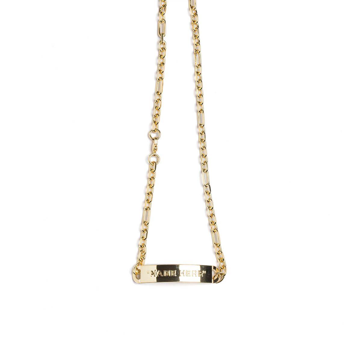 Off White Virgil Logo - Logo chain necklace from the S/S2018 Off-White c/o Virgil Abloh ...