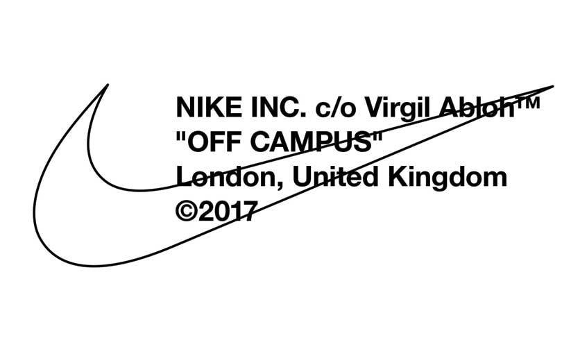 Amabilidad Clásico Énfasis Off White Nike Logo - LogoDix