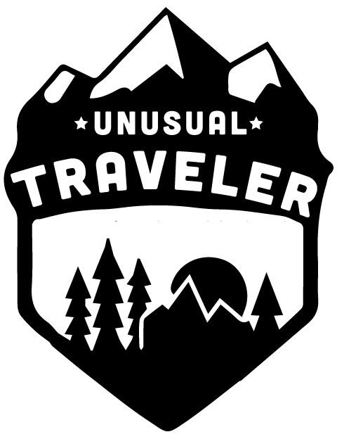 Travellers Logo - Backpacking around the world | Unusual Traveler