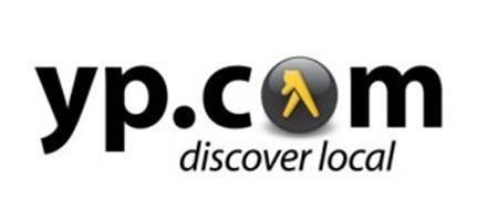 YP.com Logo - YP.COM DISCOVER LOCAL Trademark of YellowPages.com, LLC Serial