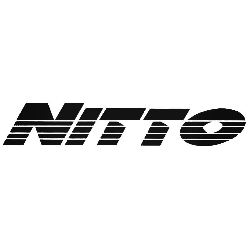 Nitto Logo - Nitto Tires Sponsor Decal Sticker