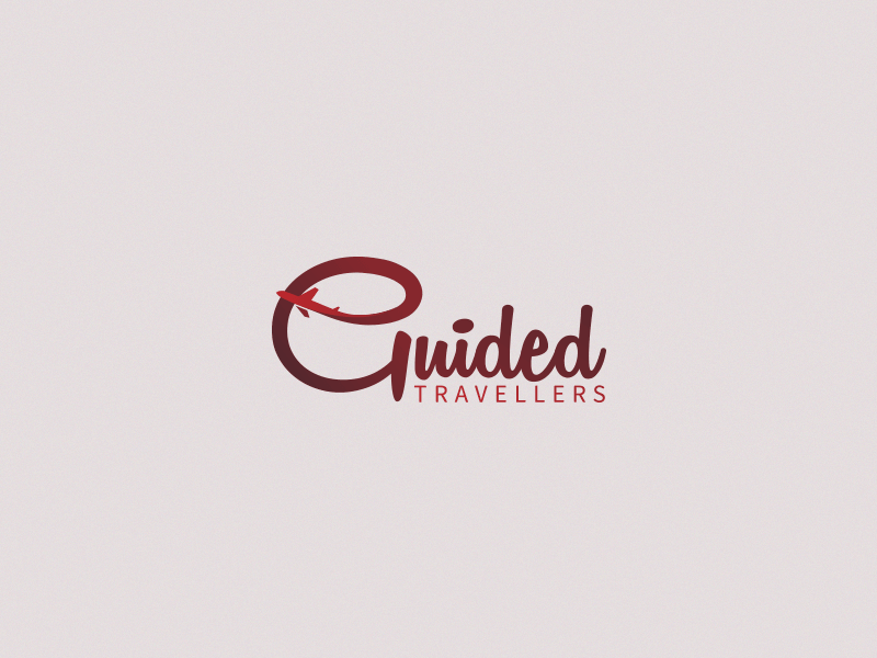 Travellers Logo - Guided Travellers logo by Stefana Marić