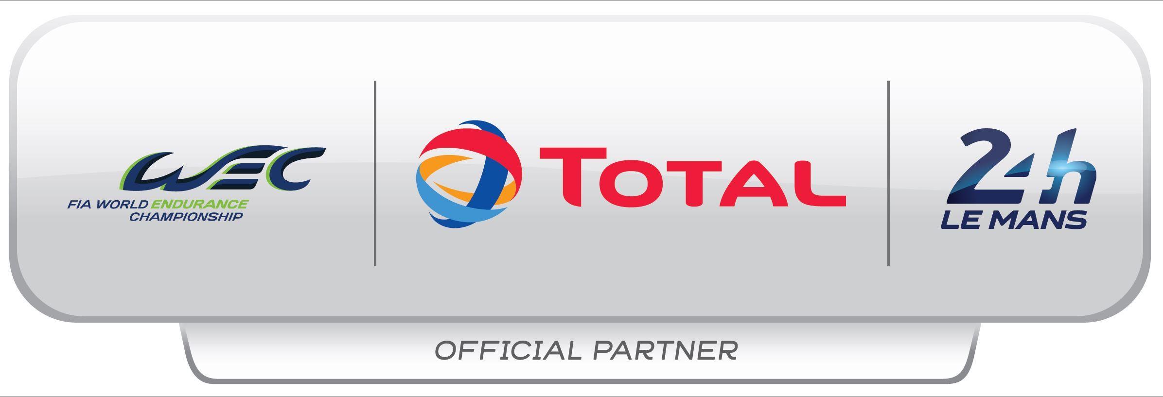 WEC Logo - Total : Official Fuel Supplier to WEC and endurance racing for 5 years