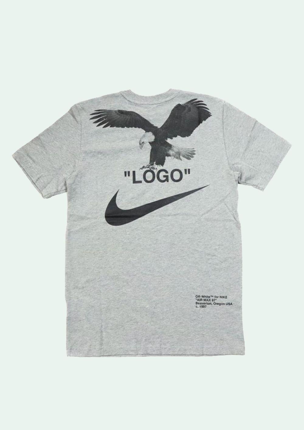Off White Nike Logo - OFF WHITE Shirt S S
