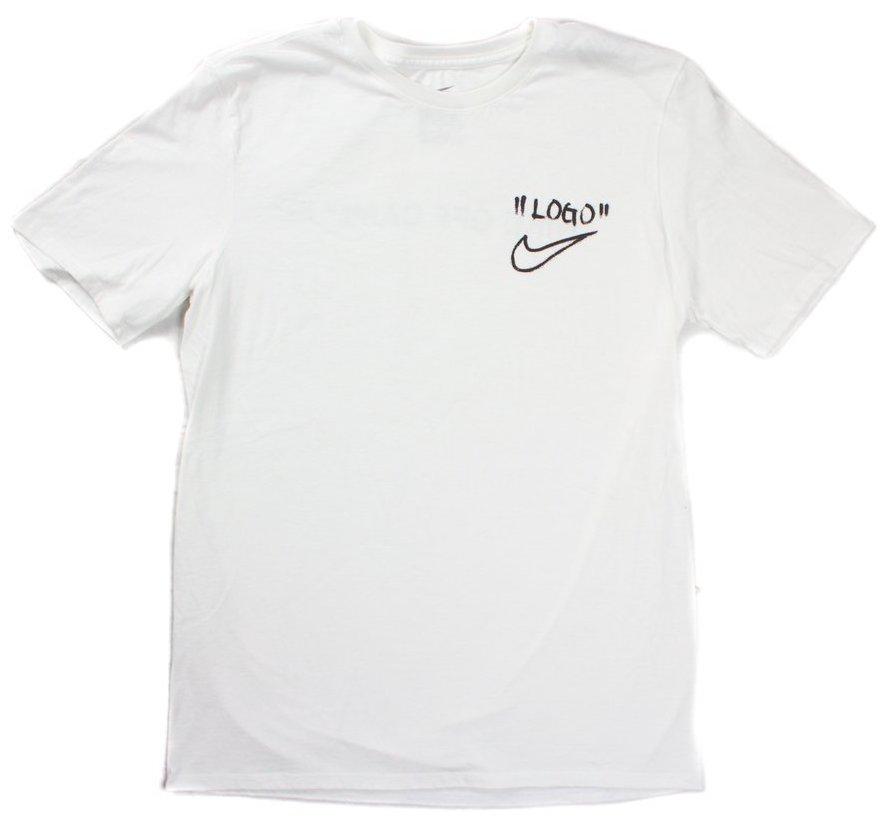 Off White Nike Logo - Nike x OFF WHITE Logo Tee – Rarefied Stock