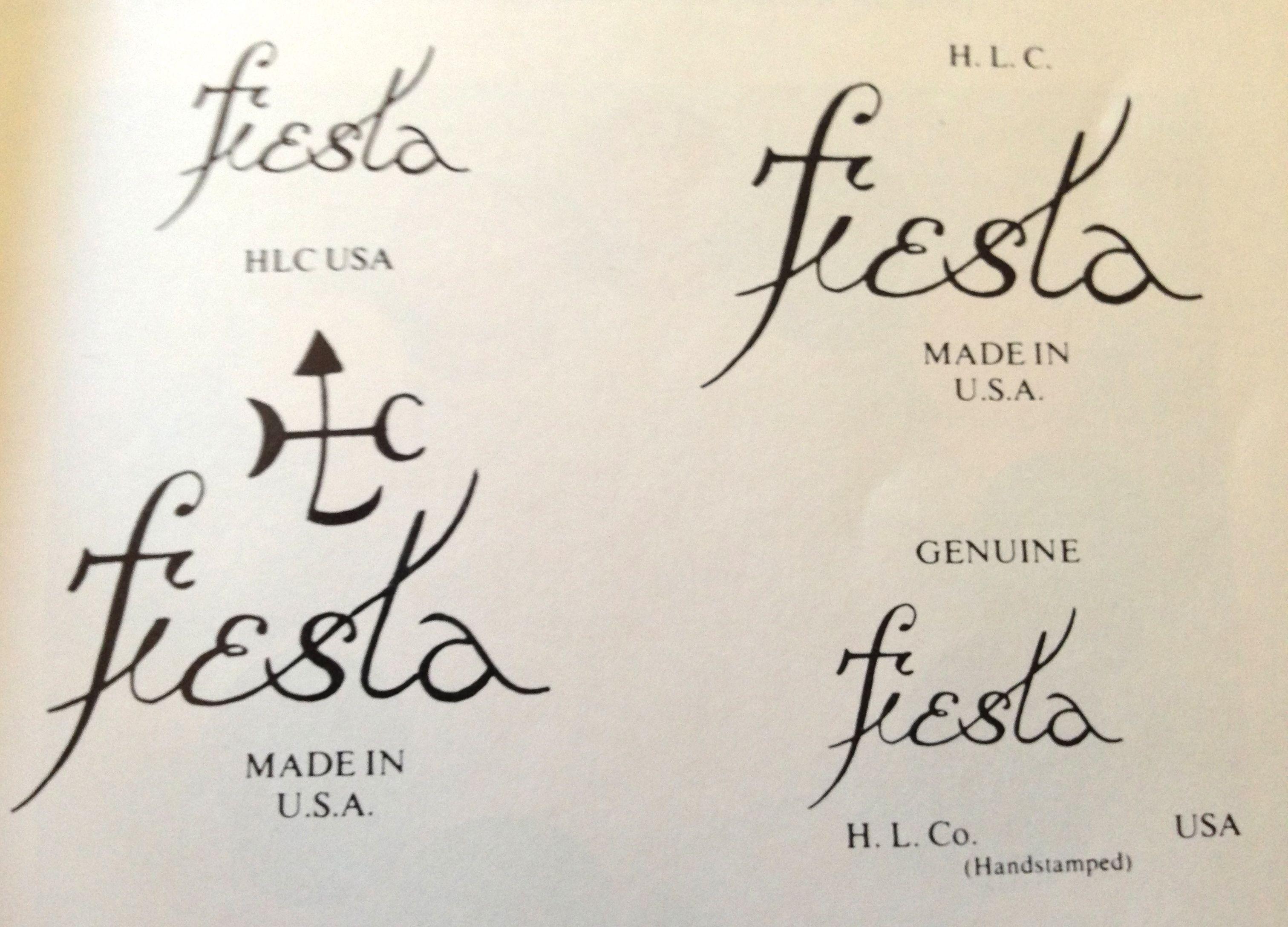 Fiestaware Logo - About that vintage Fiesta butter dish…(Updated to include suspected ...