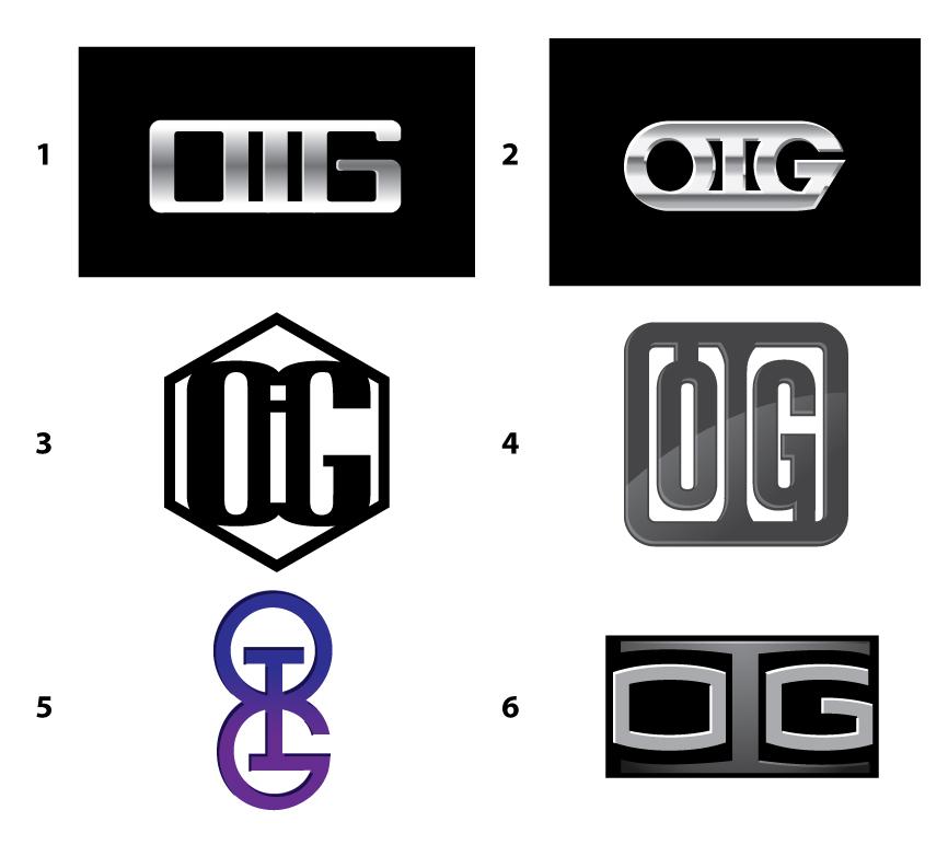 OIG Logo - One Word Logo Design. MDesign Media