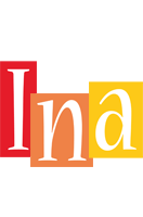 Ina Logo - Ina Logo. Name Logo Generator, Summer, Birthday, Kiddo