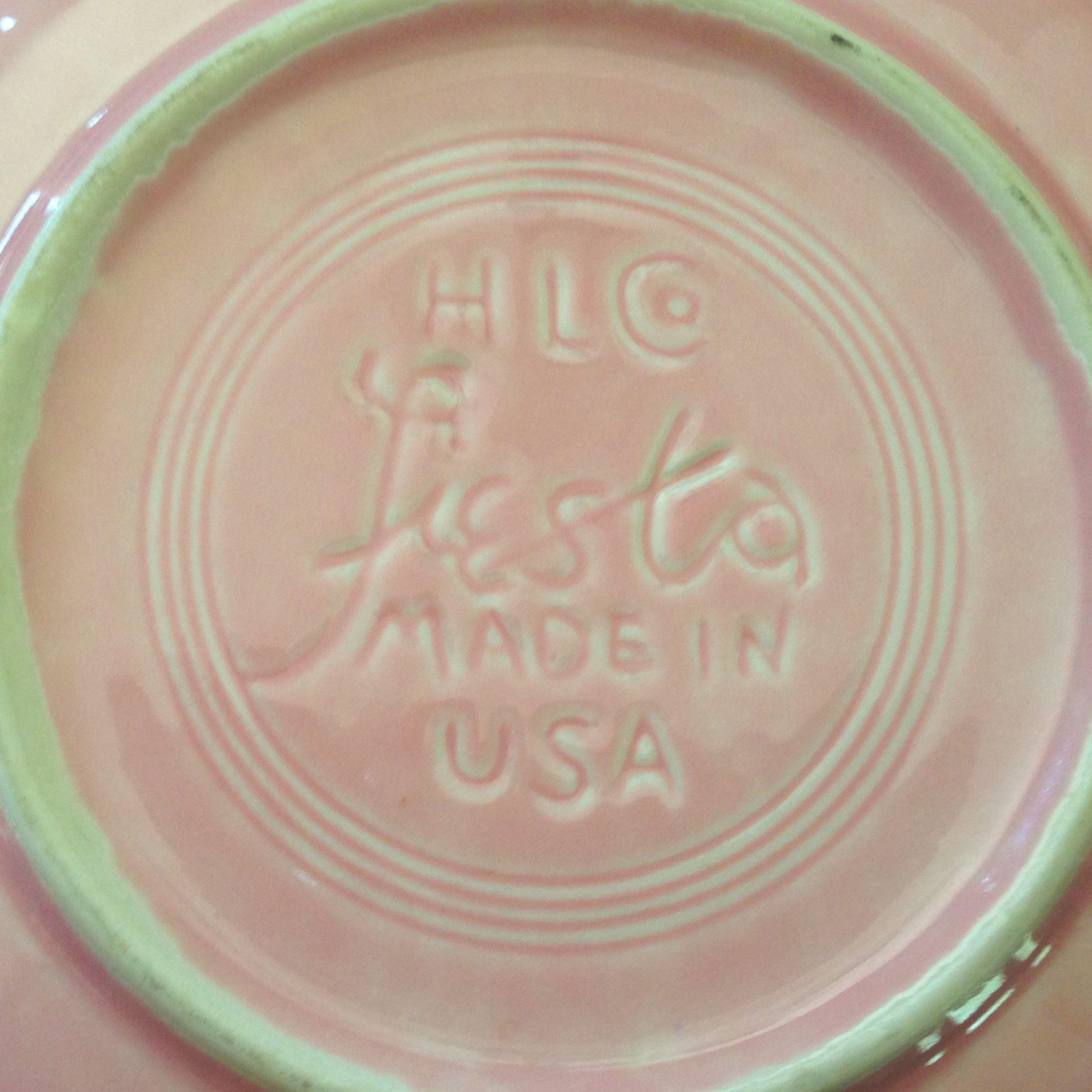 Fiestaware Logo - About that vintage Fiesta butter dish…(Updated to include suspected ...