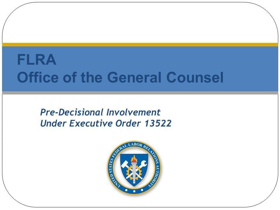 FLRA Logo - FLRA Office of the General Counsel video online download