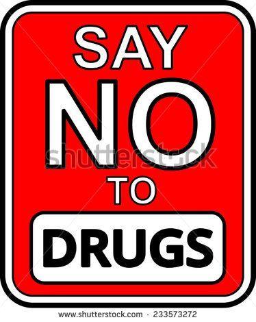 Drug Logo - no drugs logo | Say no to drugs Stock Photos, Illustrations, and ...