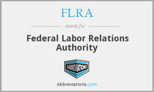 FLRA Logo - FLRA Labor Relations Authority