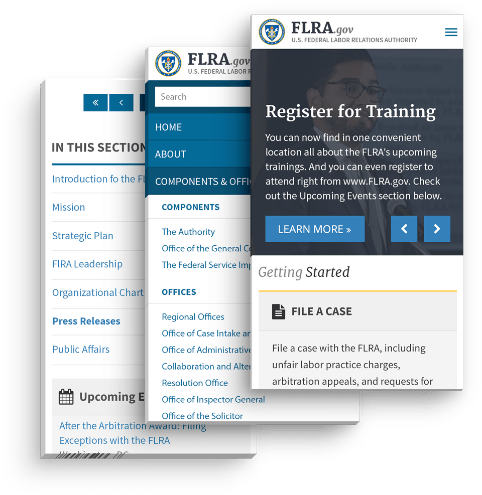 FLRA Logo - The Federal Labor Relations Authority | WebFirst