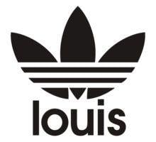 Louis Logo - louis tomlinson fake adidas logo T-Shirt | One Direction | Logos ...