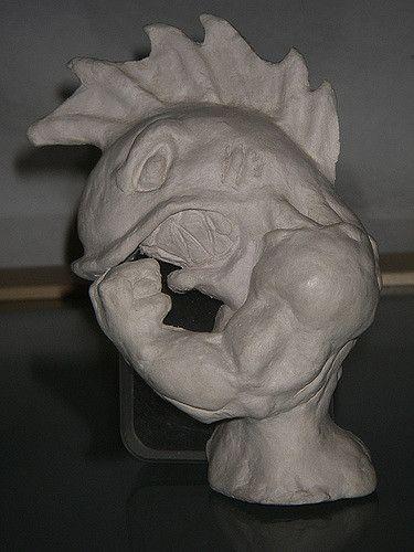 Hellfish Logo - Hellfish Logo Sculpt | Jason Klamm | Flickr