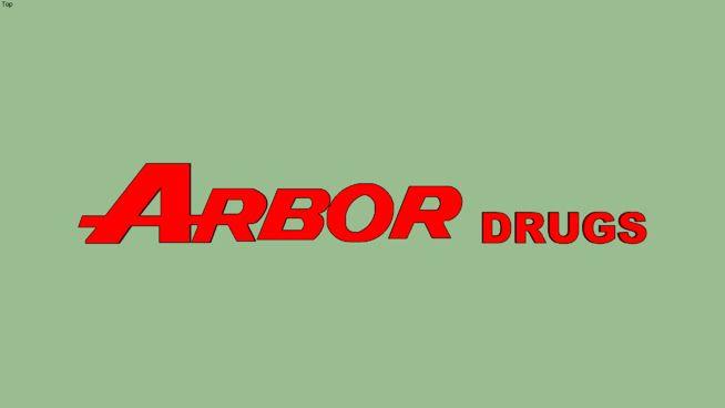 Drugs Logo - Arbor Drugs Logo | 3D Warehouse