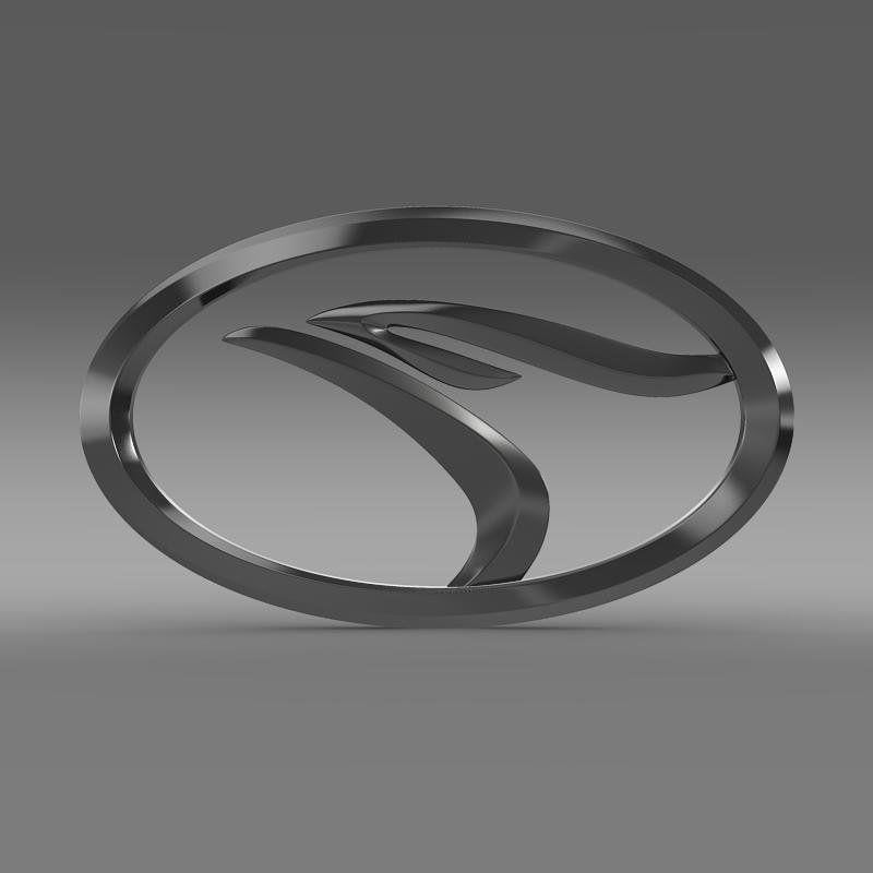 Soueast Logo - Soueast Logo 3D Model in Parts of auto 3DExport
