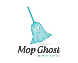 M.O.p. Logo - Mop Ghost Designed