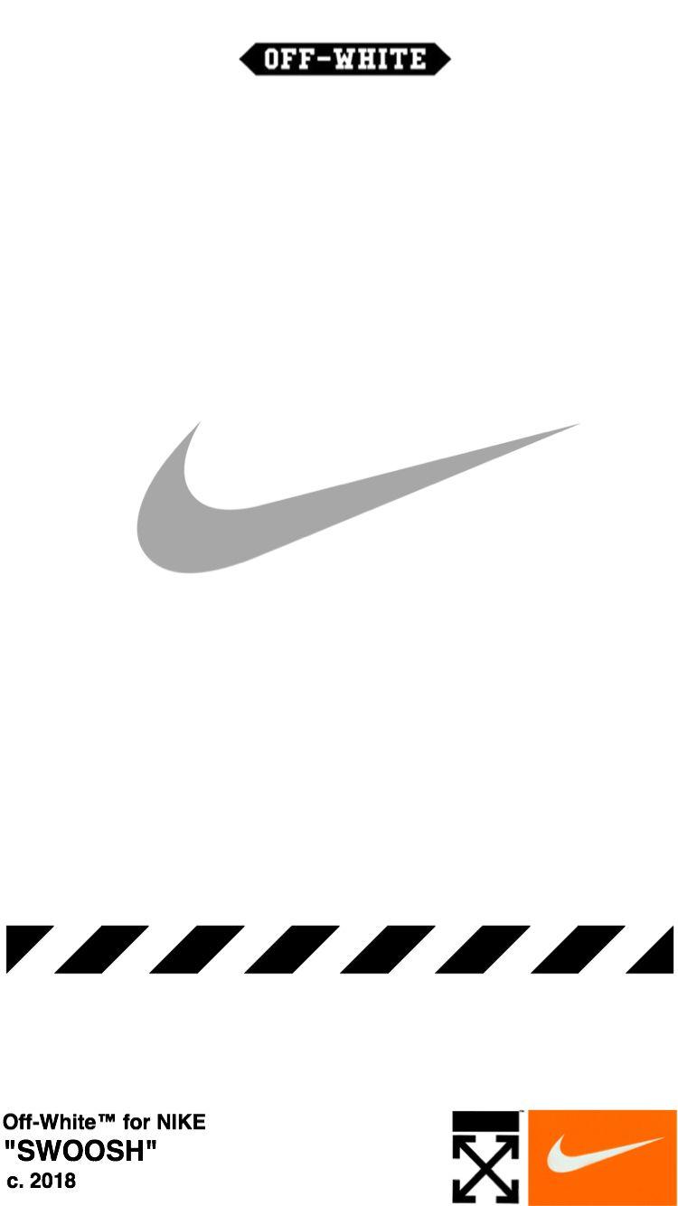 Off White Nike Logo - Off-White iPhone Wallpaper by BLCKMVIC | 