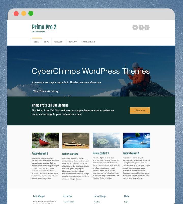 CyberChimps Logo - MultiPurpose WordPress Theme (For Blog or Business) - CyberChimps