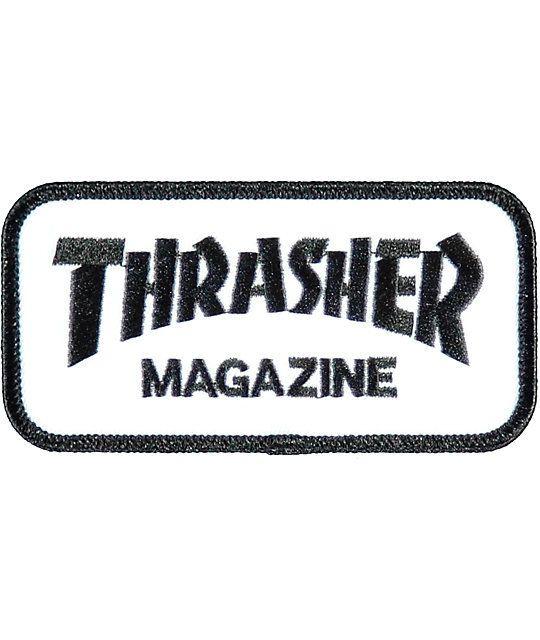 Mag Logo - THRASHER MAG LOGO PATCH