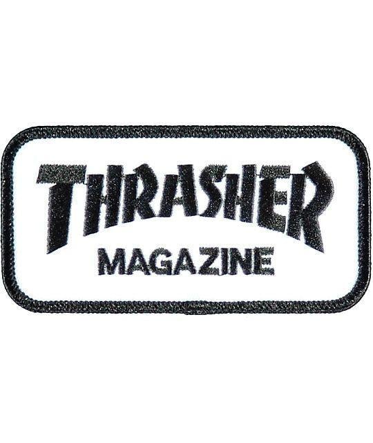 Mag Logo - THRASHER MAG LOGO PATCH