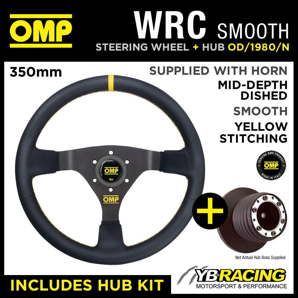 OMP Logo - HONDA ACCORD NO A-BAG 96- OMP WRC 350mm SMOOTH LEATHER STEERING ...