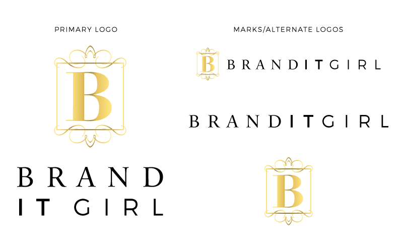 Alternative Logo - Creative Process: 5 Principles of Logo Design — Brand IT Girl