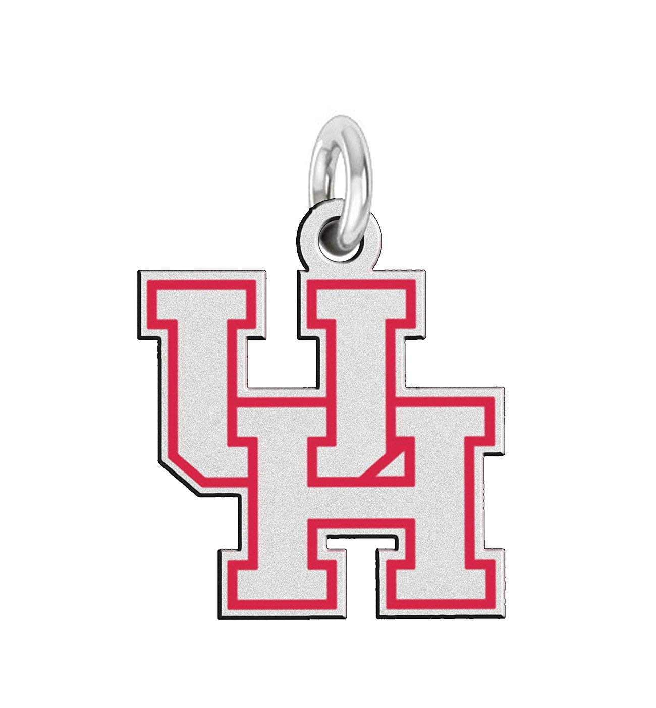 Uh Logo - Houston Cougars UH Sterling Silver Logo Charm: Jewelry