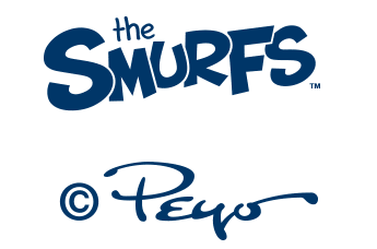Smurfs Logo - Animatronics Logo Smurfs