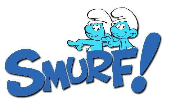 Smurfs Logo - DEM SMURFS