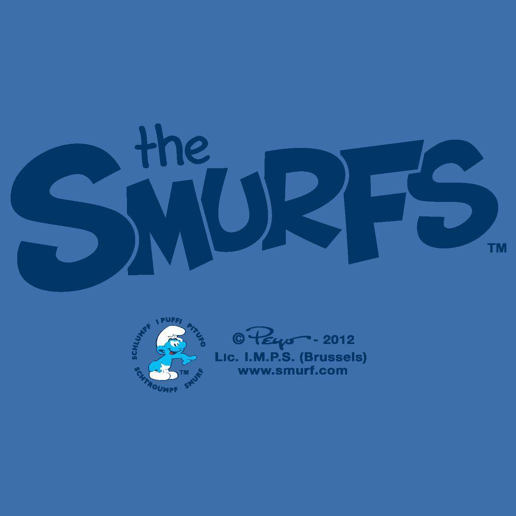 Smurfs Logo - The Smurfs Group Smurfs Gargamel Official Men's T-Shirt (Royal Blue ...