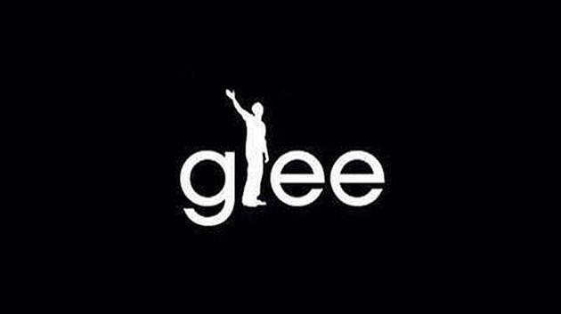 Glee Logo - glee logo with finn. Cory Monteith's Death: Ryan Murphy Shares