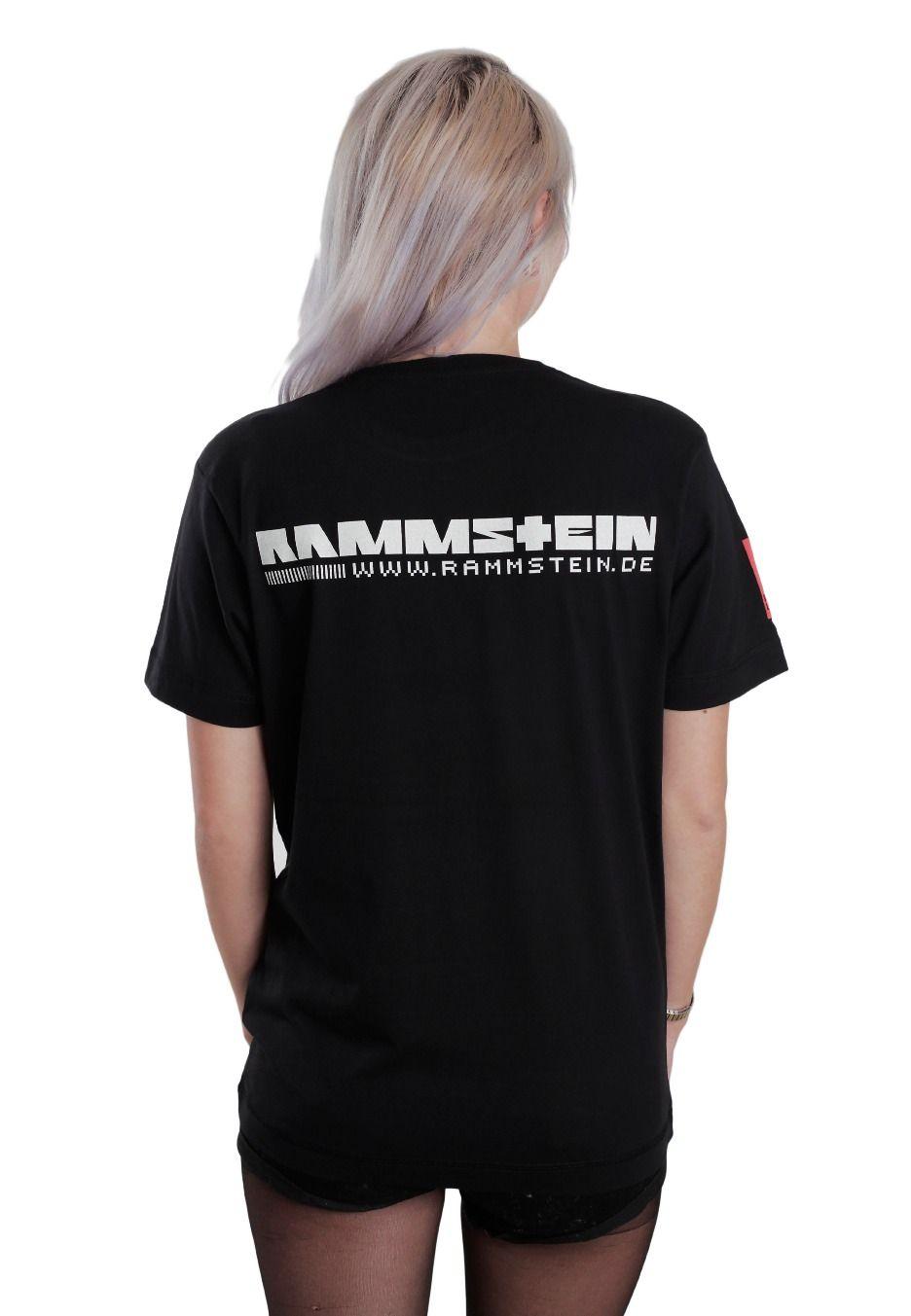 Rammstein Logo - Rammstein - Logo - T-Shirt - Official Crossover Merchandise Shop ...