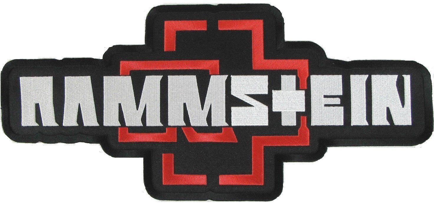 Rammstein Logo - RAMMSTEIN Cut Out Logo Big XL Embroidered Jacket Back Patch ...
