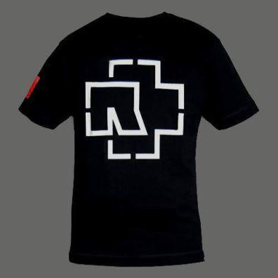 Rammstein Logo - Men's Black Logo Rammstein T-Shirt | Rammstein-Shop