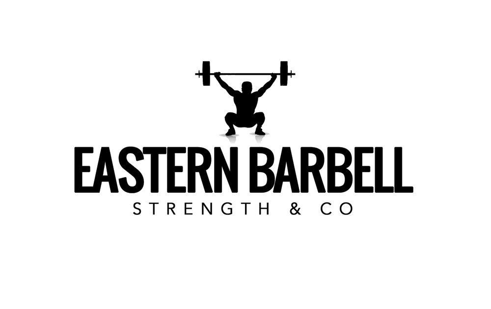 Barbell Logo - EASTERN BARBELL STRENGTH & CO LOGO • Digital District | Graphic ...