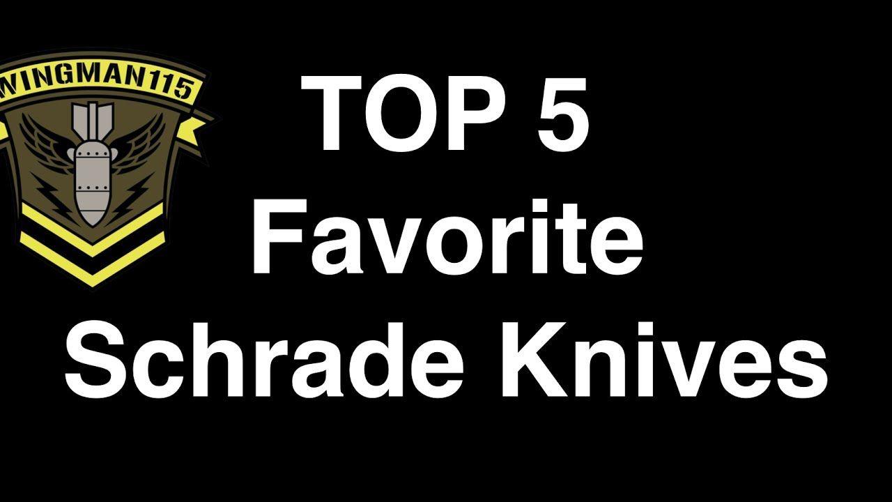Schrade Logo - Top 5 Favorite Schrade Knives - YouTube