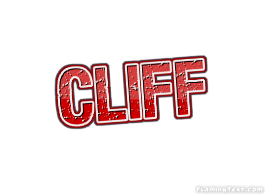 Cliff Logo - Cliff Logo. Free Name Design Tool from Flaming Text