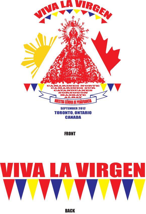 Penafrancia Logo - T-shirt design for 2012 | Our Lady of Penafrancia Festival Toronto ...