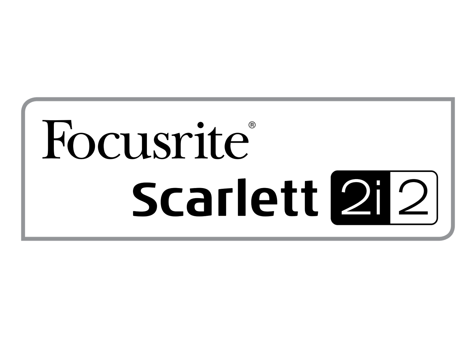 Focusrite Logo - Focusrite Scarlett 2i2 Logo Vector Format Cdr, Ai, Eps, Svg, PDF, PNG