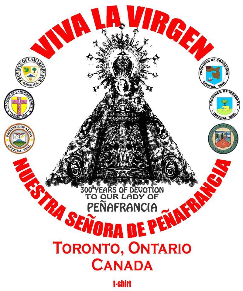 Penafrancia Logo - T Shirt Design For 2011. Our Lady Of Penafrancia Festival Toronto