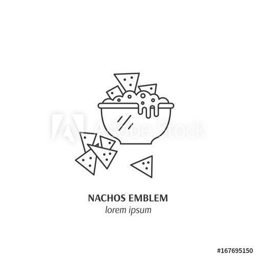 Nachos Logo - Nachos logo design - Buy this stock vector and explore similar ...