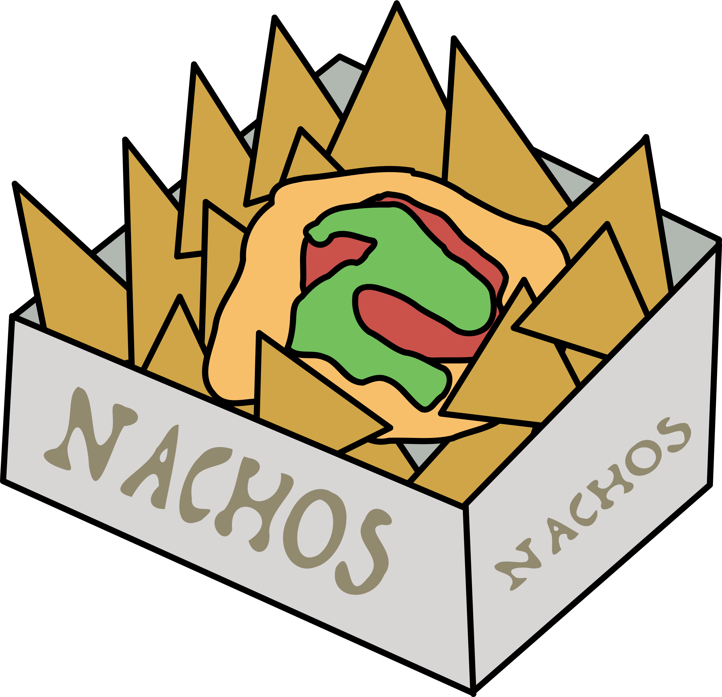 Nachos Logo - Clipart