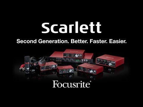 Focusrite Logo - Product Spotlight: Focusrite Gen 2 Scarlett Interfaces | The HUB