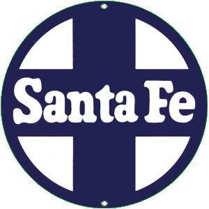 ATSF Logo - Santa Fe Railroad Logo - Arguably the most famous railroad ever ...