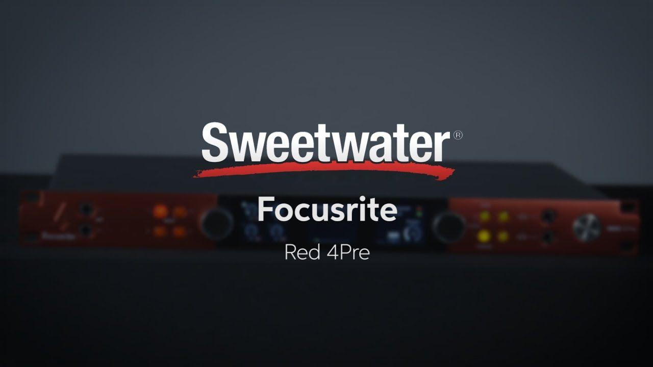 Focusrite Logo - Focusrite Red 4Pre Mic Preamp/Audio Interface Overview by Sweetwater ...