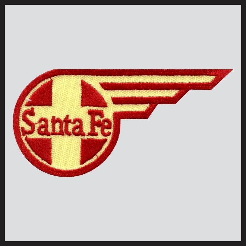 ATSF Logo - Railroad Patch – Santa Fe Railway - Red Wing Logo – Train Stuff