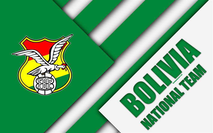 Fbf Logo - Download wallpaper Bolivia national football team, 4k, emblem