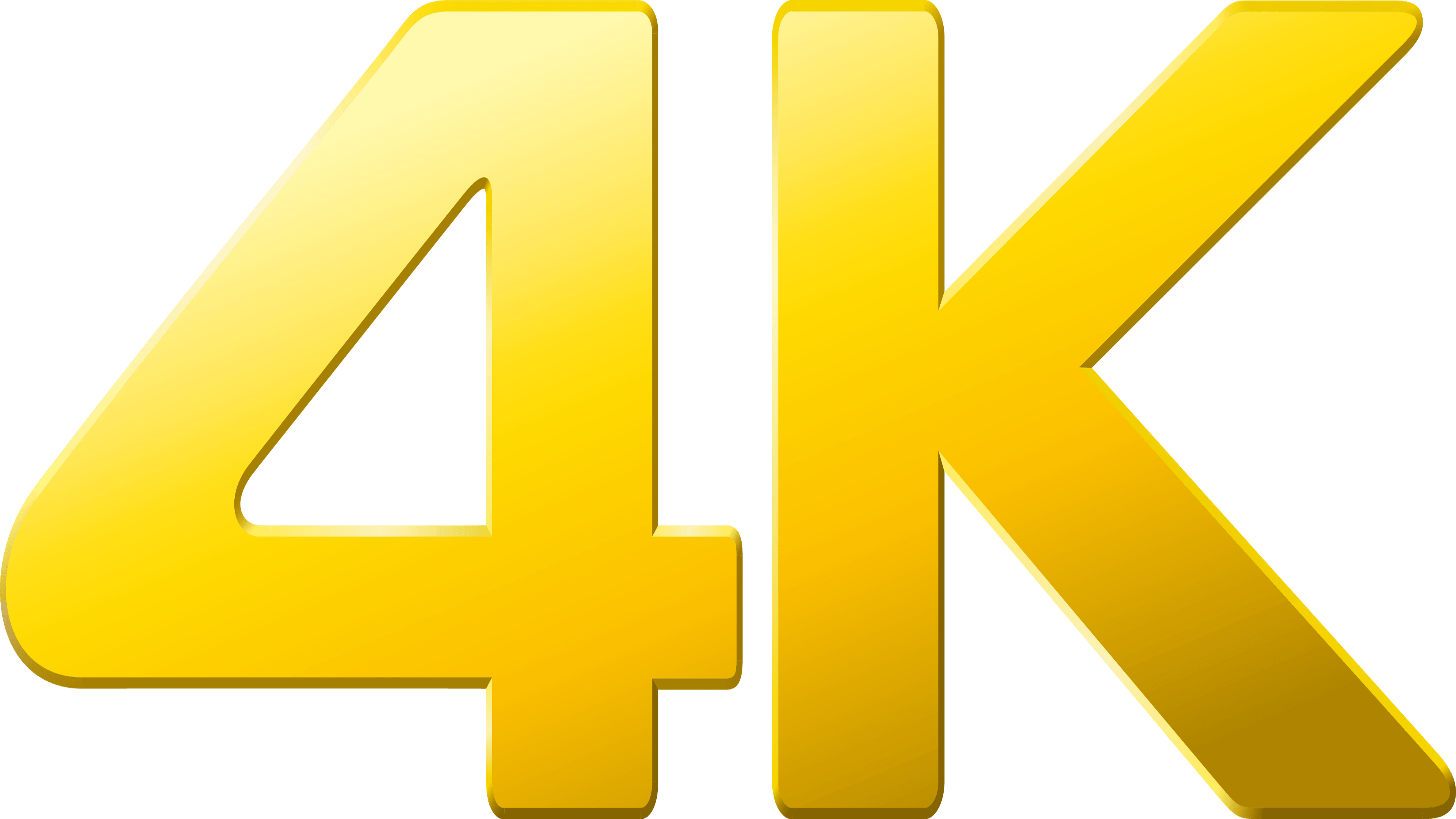 4K Logo - LogoDix